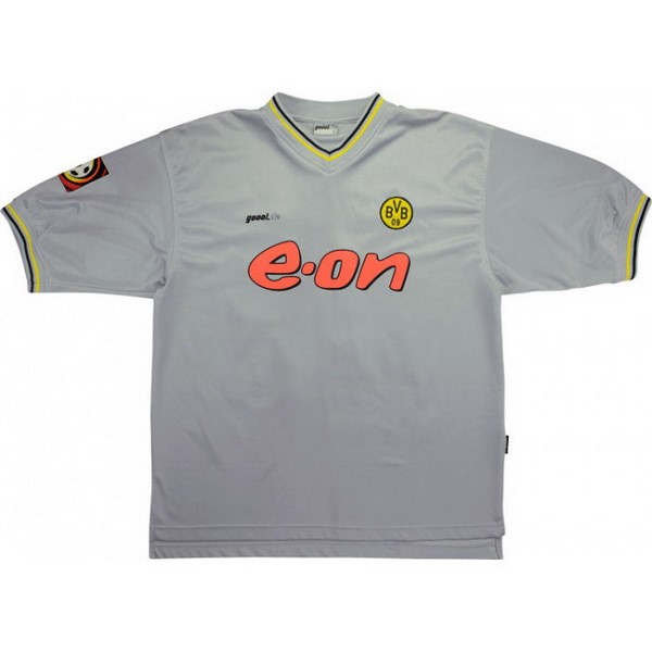 Tailandia Camiseta Borussia Dortmund 2ª Kit Retro 2000 Gris